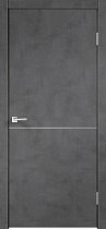 Двери Холл модель TECHNO M1 муар темно-серый
