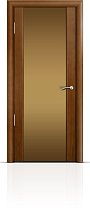 Дверь Мильяна модель Омега-2 цвет Анегри триплекс бронзовый