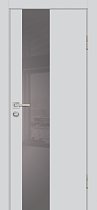 Дверь Profilo Porte Серия P-6 цвет Агат стекло серый лакобель