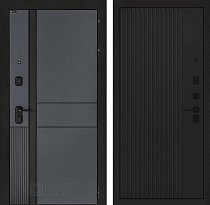 LABIRINT Входная металлическая дверь EvoLAB панель №29 цвет черный кварц