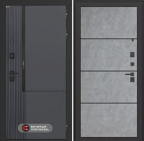 LABIRINT Входная металлическая дверь Лаб-2 Про панель №25 цвет бетон светлый