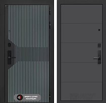 LABIRINT Входная металлическая дверь Смартлаб панель №13 цвет графит софт