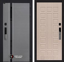 LABIRINT Входная металлическая дверь Пиано Смарт 2.0 панель №4 цвет белёный дуб