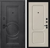LABIRINT Входная металлическая дверь Гранд панель №9 цвет капучино