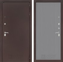 LABIRINT Входная металлическая дверь CLASSIC антик медь панель №29 серый софт