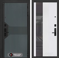 LABIRINT Входная металлическая дверь Смартлаб панель №32 цвет белый софт рельеф