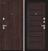 Входная Дверь модель Прайм/BChrome цвет Almon/Wenge Melinga