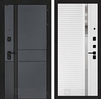 LABIRINT Входная металлическая дверь EvoLAB панель №31 цвет белый софт