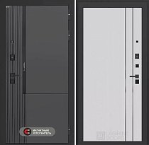 LABIRINT Входная металлическая дверь Лаб-2 Про панель №10 цвет белый софт рельеф