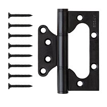 Петля накладная Apecs Infinity 102х80х3-PS2-INOX-BLM (2 шт.)
