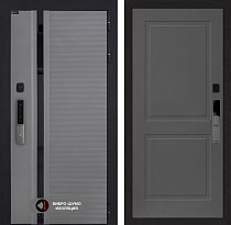 LABIRINT Входная металлическая дверь Пиано Смарт 2.0 панель №11 цвет графит софт