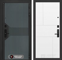 LABIRINT Входная металлическая дверь Смартлаб панель №21 цвет белый софт