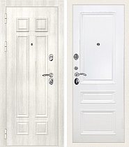 PROTECTOR Входная металлическая дверь Гера-2 крем Смальта-Белла 06 RAL9003