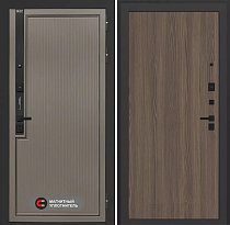 LABIRINT Входная металлическая дверь Лаб-1 Про панель №5 цвет ясень тёмный