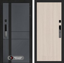 LABIRINT Входная металлическая дверь ЭвоЛаб Смарт панель №5 цвет ясень светлый