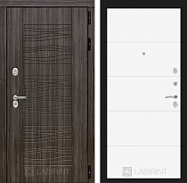 LABIRINT Входная металлическая дверь SCANDI панель 13 белый soft