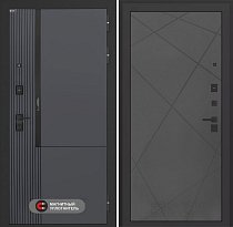 LABIRINT Входная металлическая дверь Лаб-2 Про панель №24 цвет графит софт