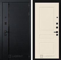 LABIRINT Входная металлическая дверь PIANO 3 кремовый soft