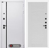 LABIRINT Входная металлическая дверь Роял панель №6 цвет белое дерево