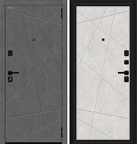 Входная Дверь модель Граффити-5/SBlack цвет Slate Art/Look Art