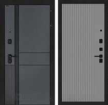 LABIRINT Входная металлическая дверь EvoLAB панель №29 цвет серый софт рельеф