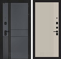 LABIRINT Входная металлическая дверь ЭвоЛаб панель №29 цвет капучино