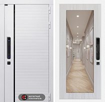 LABIRINT Входная металлическая дверь Роял Смарт панель №18 цвет сандал белый