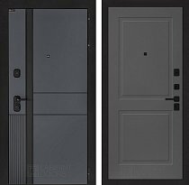 LABIRINT Входная металлическая дверь EvoLAB панель №11 цвет графит софт