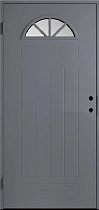 SWEDOOR Финская Входная дверь B0050 цвет тёмно-серый стекло Cotswold