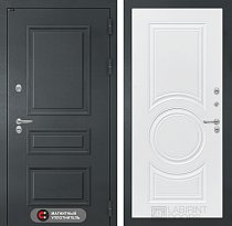 LABIRINT Входная металлическая дверь Атлантик панель №23 цвет белый софт