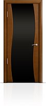 Дверь Мильяна модель Омега цвет Анегри триплекс черный