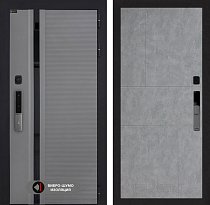 LABIRINT Входная металлическая дверь Пиано Смарт 2.0 панель №21 цвет бетон светлый