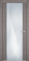 Дверь Status Futura модель 331 Дуб серый стекло калёное с гравировкой