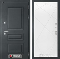 LABIRINT Входная металлическая дверь Атлантик панель №24 цвет белый софт