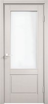 Дверь Мадера Винтаж модель 213Ш цвет Мороз стекло матовое