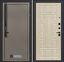 LABIRINT Входная металлическая дверь Лаб-1 Про панель №12 цвет белёный дуб