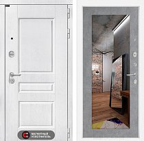 LABIRINT Входная металлическая дверь Версаль панель №18 цвет бетон светлый