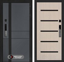 LABIRINT Входная металлическая дверь ЭвоЛаб Смарт панель №1 цвет белёный дуб