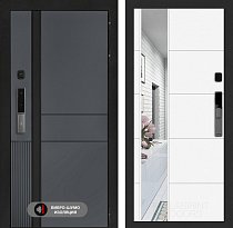 LABIRINT Входная металлическая дверь ЭвоЛаб Смарт панель №19 цвет белый софт