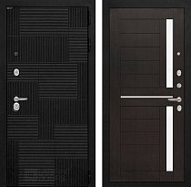LABIRINT Входная металлическая дверь PAZL панель №2 венге
