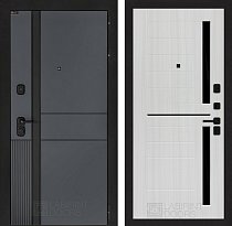 LABIRINT Входная металлическая дверь EvoLAB панель №2 цвет сандал белый