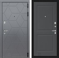 LABIRINT Входная металлическая дверь Cosmo панель №11 цвет графит soft
