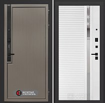 LABIRINT Входная металлическая дверь Лаб-1 Про панель №31 цвет белый софт