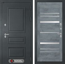 LABIRINT Входная металлическая дверь Атлантик панель №20 цвет бетон тёмный