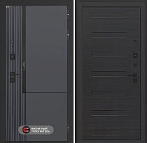 LABIRINT Входная металлическая дверь Лаб-2 Про панель №14 цвет эковенге