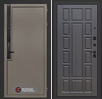 LABIRINT Входная металлическая дверь Лаб-1 Про панель №12 цвет венге