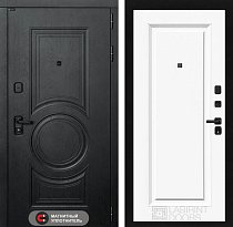 LABIRINT Входная металлическая дверь Гранд панель №27 цвет эмаль белая