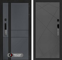 LABIRINT Входная металлическая дверь ЭвоЛаб Смарт панель №24 цвет графит софт