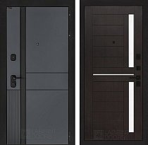 LABIRINT Входная металлическая дверь EvoLAB панель №2 цвет венге