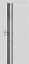 Profilo Porte модель PX-16 кромка хром с 4-х сторон цвет Агат матовый стекло лакобель серый